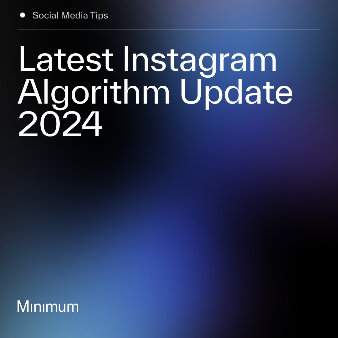 MinimumRun's tweet image. 🚀 Game-Changing #InstagramAlgorithm Update 2024: What You Need to Know 🚀👇🏻
#SocialMedia #ContentCreation