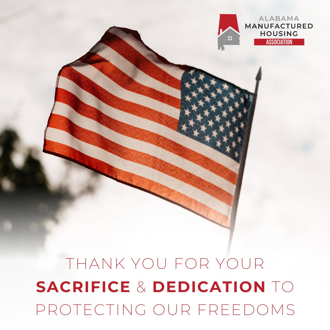 This Memorial Day, we honor and remember the brave men and women who have served our country. Thank you for your sacrifice and dedication to protecting our freedoms. 🇺🇸 

#AMHA #manufacturedhousing #manufacturedhomes #HomeSweetHome #MemorialDay #HonoringHeroes