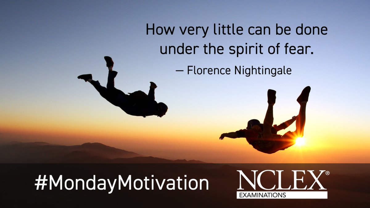 How very little can be done under the spirit of fear. -Florence Nightingale #NursesWeek2024 #NursesMakeTheDifference #MondayMotivation