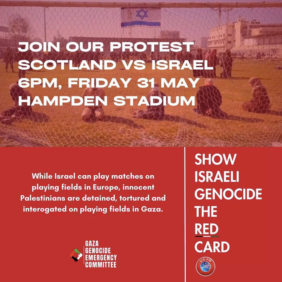 Glasgow Hampden Park
Friday 31st May 6pm