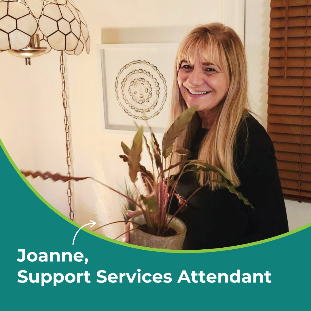 “Everyday Joanne comes to work with a smile.” With 35 years of experience, Joanne has been an incredible asset to our team, mentoring new staff with kindness, and ensuring service users’ needs are always met. From the bottom of our hearts, thanks Joanne!