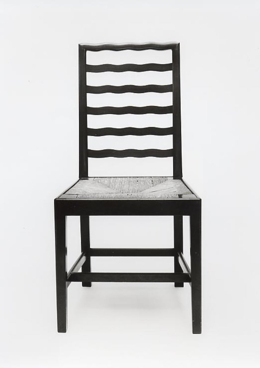 Chair. Ernest Gimson. Des: c.1892. Image: @TheWilsonChelt