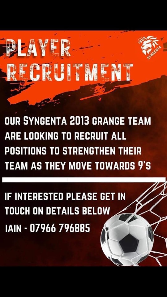 Come and join an established team as we move to a new League and a new challenge in 9’s. Training: Monday and Wednesday evenings in Grangemouth. High intermediate/advanced players or intermediate players ready for the next step. Trials for all positions welcome. Contact 👇