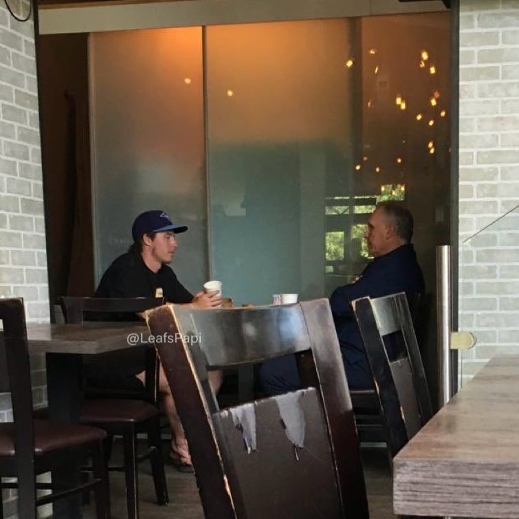 MARNER IS STAYING 

(More than likely, idk just having fun. He had coffee with Berube tho)