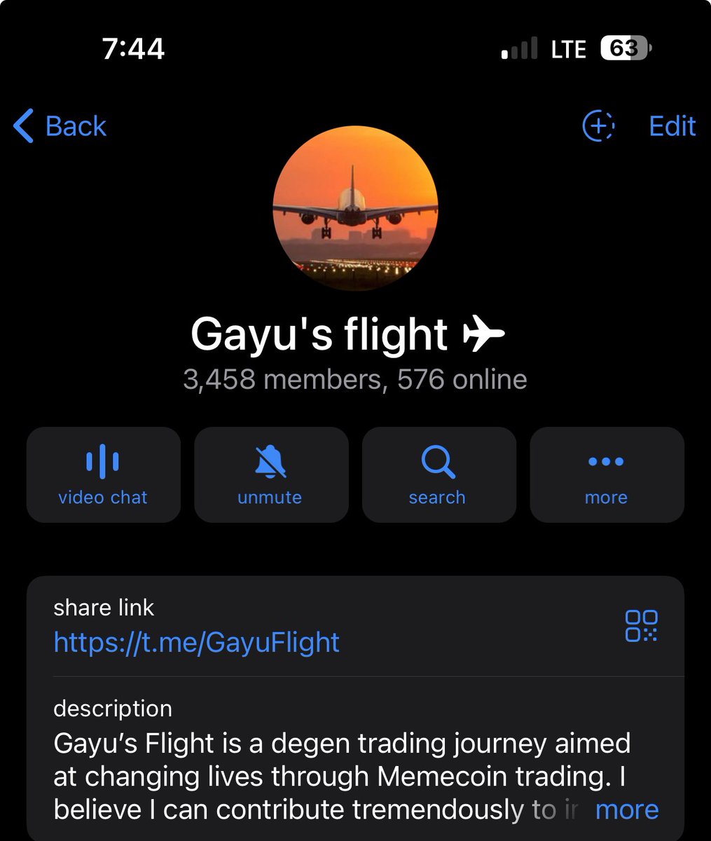 Join my Telegram group, we print everyday 💰 

Link: t.me/GayuFlight