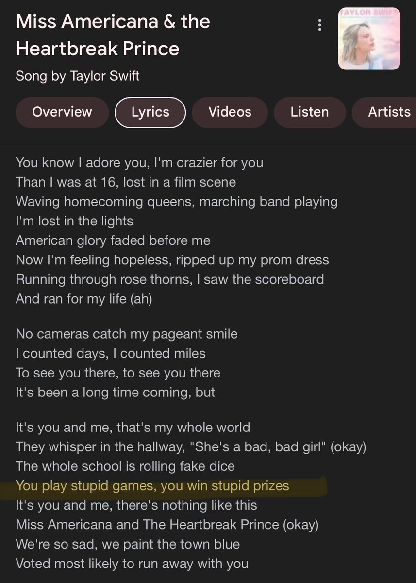 foreiam's tweet image. oh swiftards