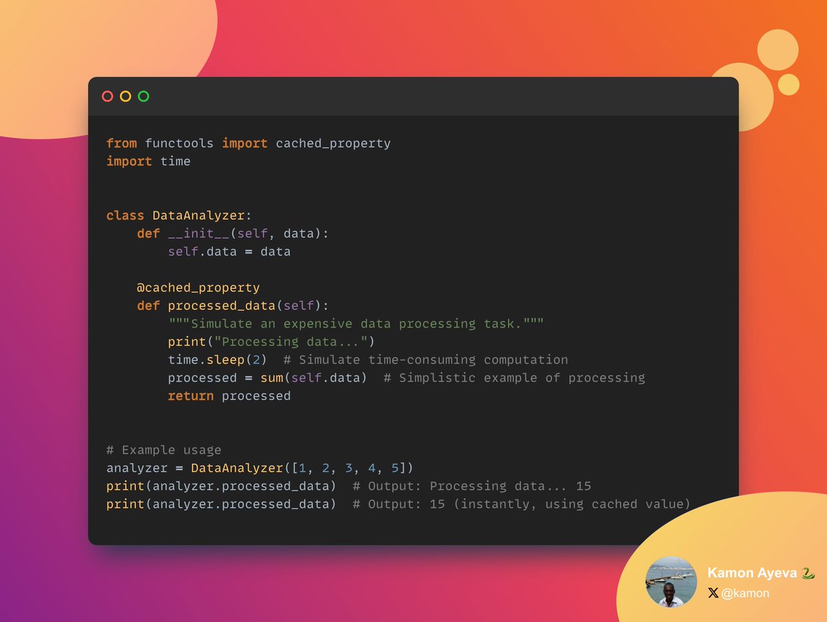 Kamon Ayeva 🐍 tweet media