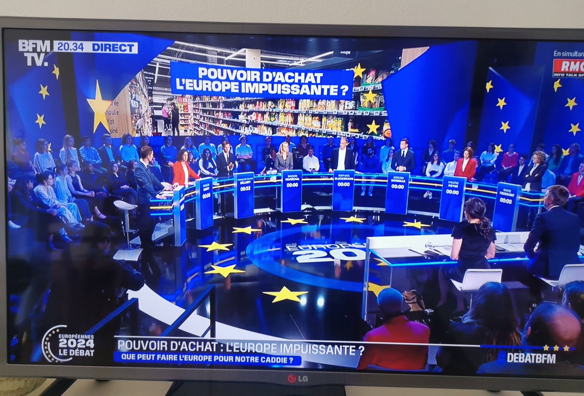 French private television @BFMTV is broadcasting LIVE debate among main candidates in the forthcoming #EuropeanElections 🇪🇺 #9june. ⁉️ Which other EU #TV stations do this ⁉️ Która polska stacja TV zorganizuje debatę kandydatów do Parlamentu Europejskiego @TeamEuropePL @TVN24BiS