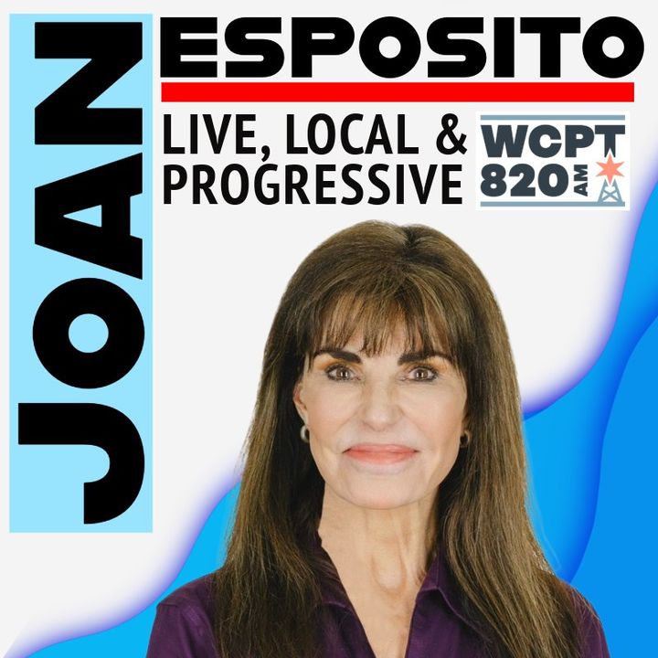 Live, Local & Progressive. Tune into @JoanEspositoCHI every Weekday from 2-5 p.m.! 🎧 Listen 820 AM 🤳 Stream bit.ly/3DAcG8s 📲 Watch FB LIVE bit.ly/3iQu66n ☎️ CALL or TEXT 773-763-9278
