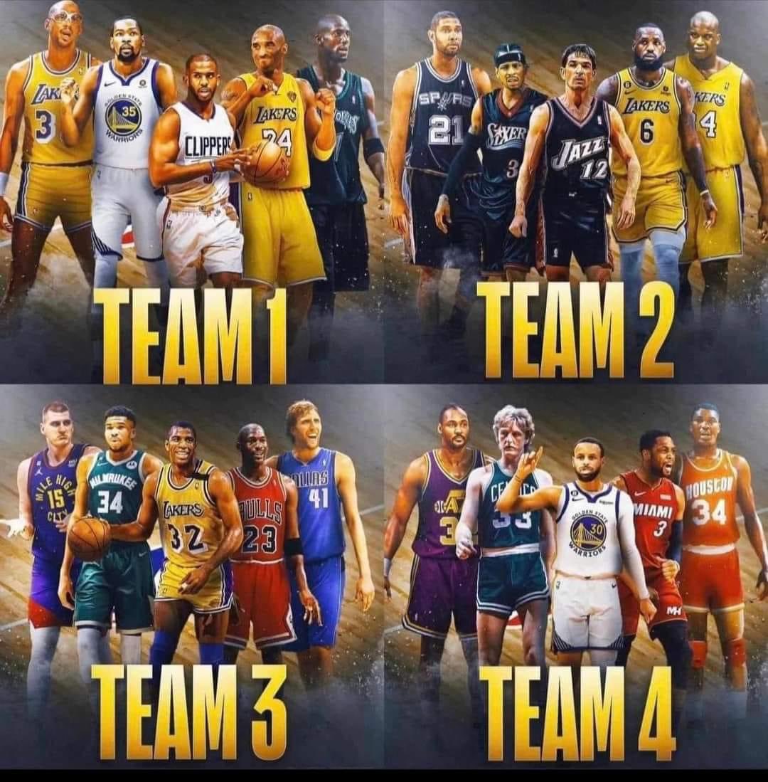 Tough one, but WHO YA Got? I’ll take: 1. Magic, Jordan, Greek, Jokic and Dirk. Length, Leadership, Scoring, Passing, Magic could post up the smaller guards, can double team Shaq, defend the perimeter. #BiggDoggChico #SportsTalk