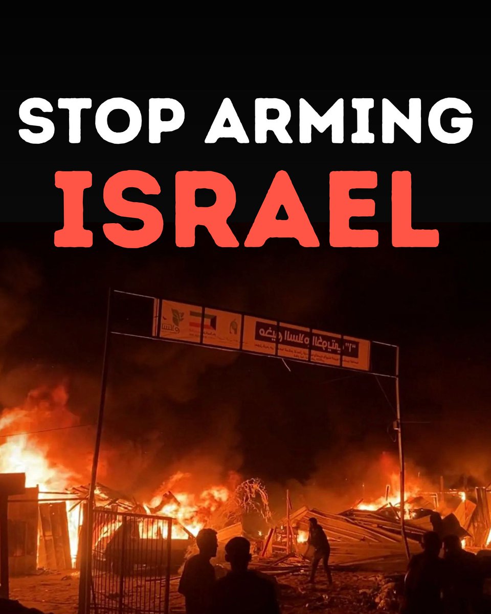 We will never forget the images from Rafah last night. Human beings, including babies, burned alive and torn apart. Israel is able to carry out this genocide against Palestinians because of funding and weapons from the US government.

This must end now: act.jewishvoiceforpeace.org/a/arms-embargo…