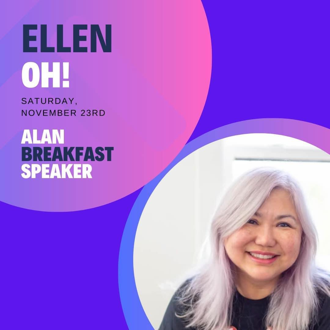 Time to start making workshop announcements!!!! (Registration is not open yet, but we're excited to start sharing!) ALAN Breakfast Speaker: Ellen Oh! (Saturday, November 23rd, 2024, 7am) #alan24 @ElloEllenOh @randomhousekids @RHCBEducators