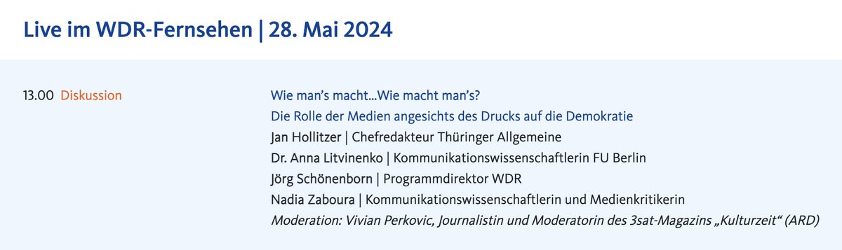 Morgen beim WDR Europaforum auf der Republica.

registration.europa-forum.wdr.de/forum-2024/pro…
