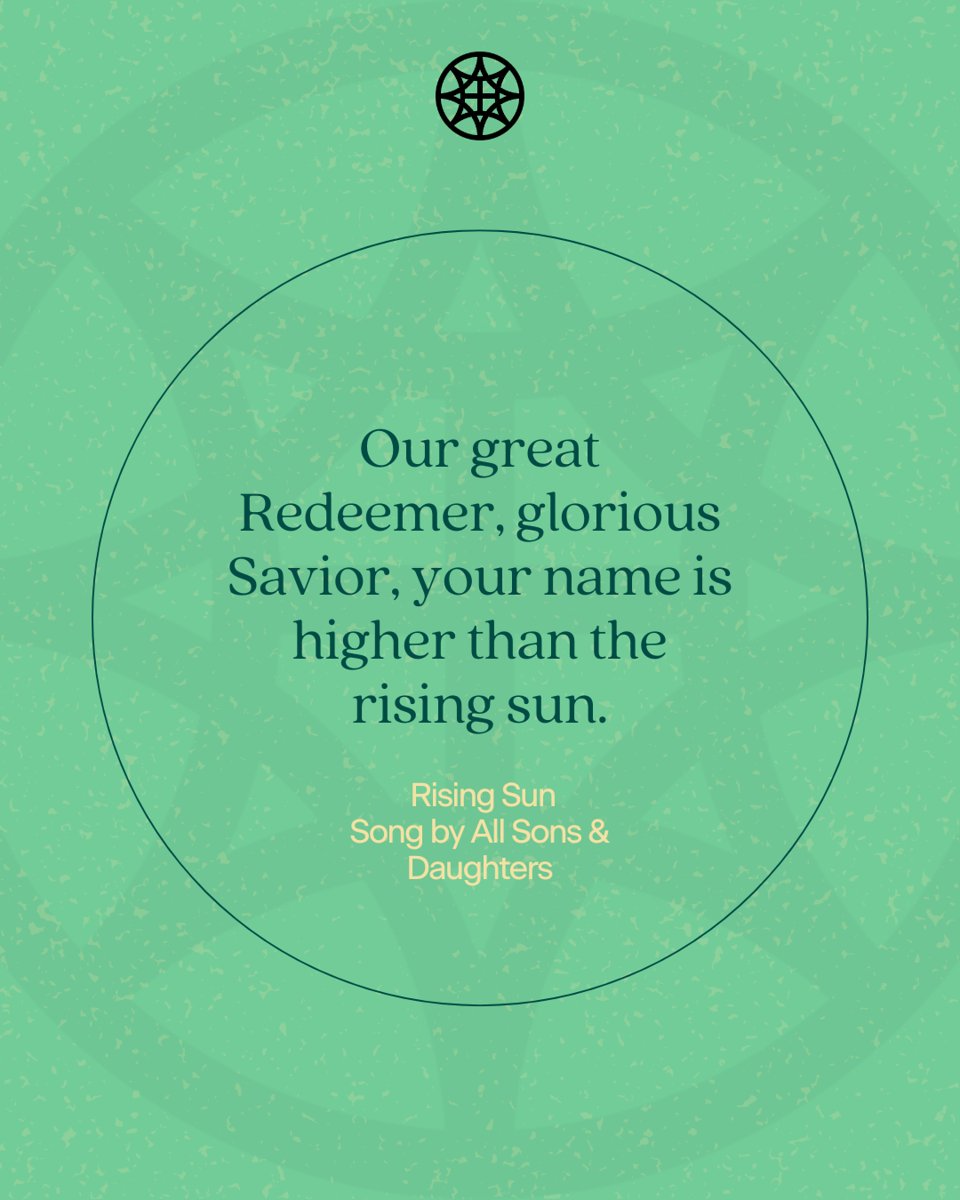 Rising with the morning sun, we lift our voices in praise to our Redeemer, whose name shines brighter than the rising sun.

#IntownChurchATL #IntownCommunity #ChurchForAll #WorshipLyrics