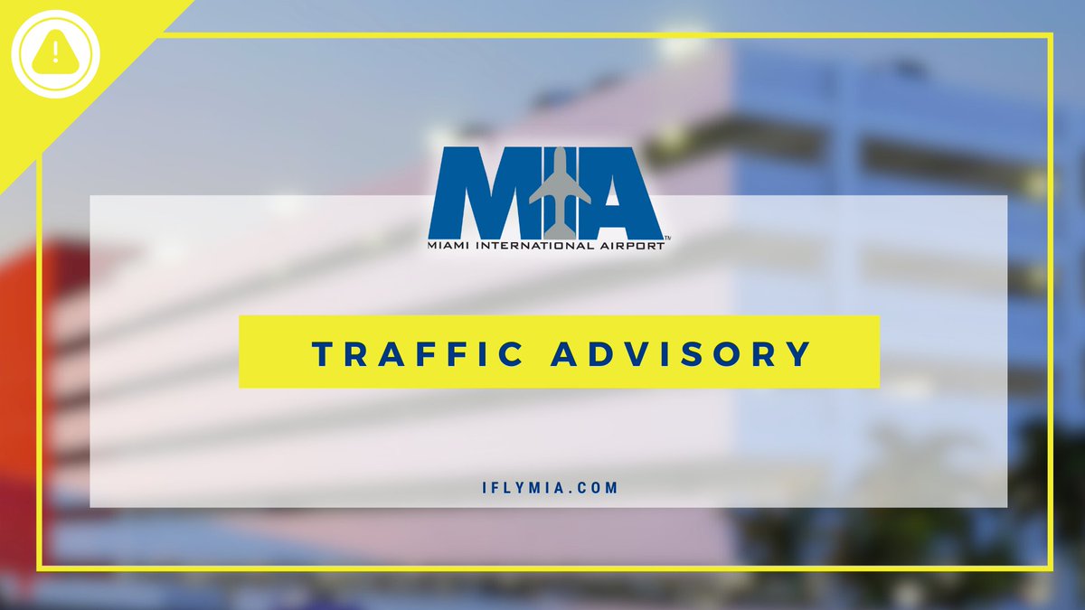 We are constructing a new garage, and as a result, the lower drive will temporarily operate with 3 lanes. These diversions may lead to traffic airport-wide. We recommend you add extra travel time during this period. #MIAFutureReady 📰: bit.ly/MIAGarageDetour