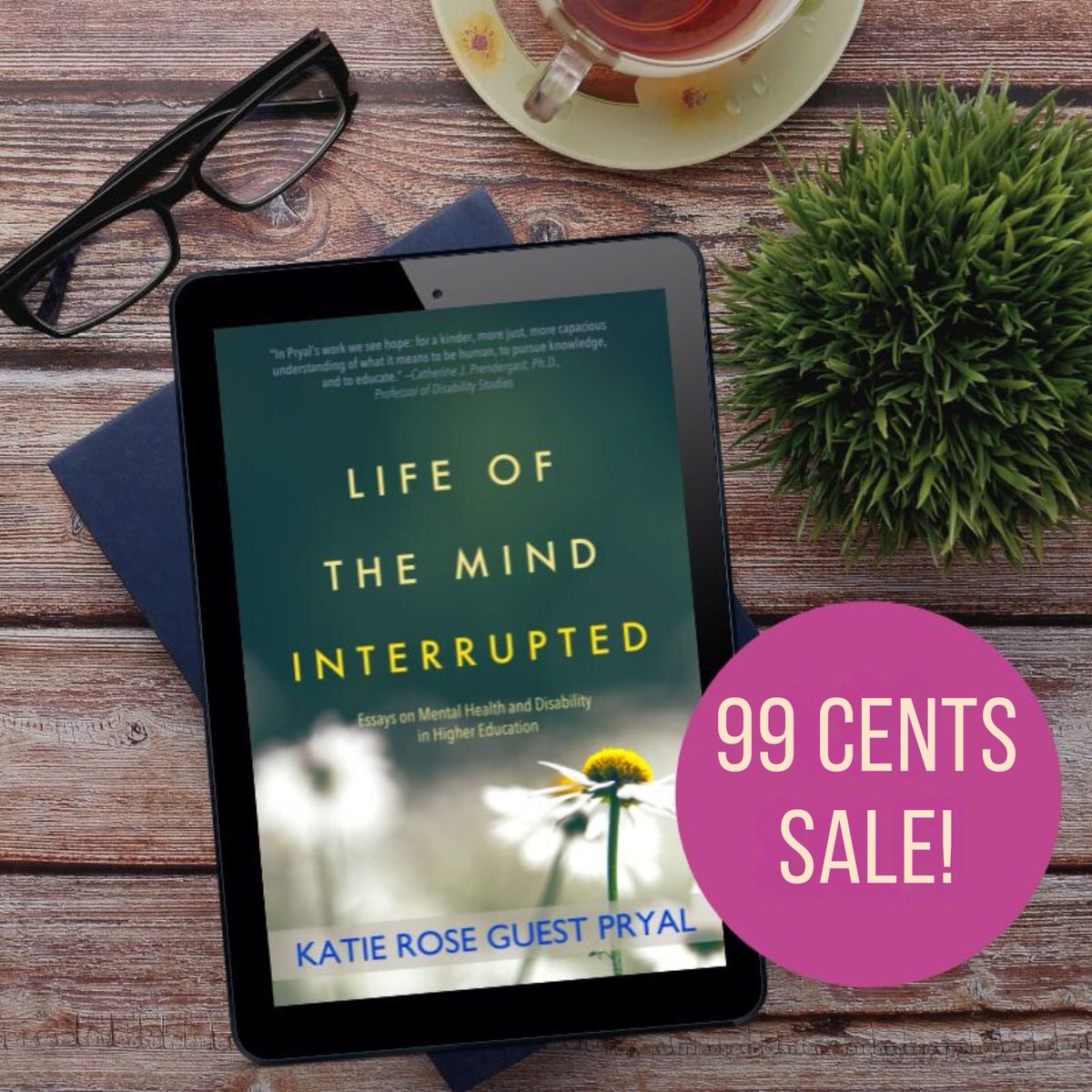 My first book on #mentalhealth that I published, 'Life of the Mind Interrupted,' changed my life. I was able to talk openly about mental health struggles and built a community around this book. This week, it's 99c on ebook. #neurodiversity #bipolar #autism #adhd #kindledeal