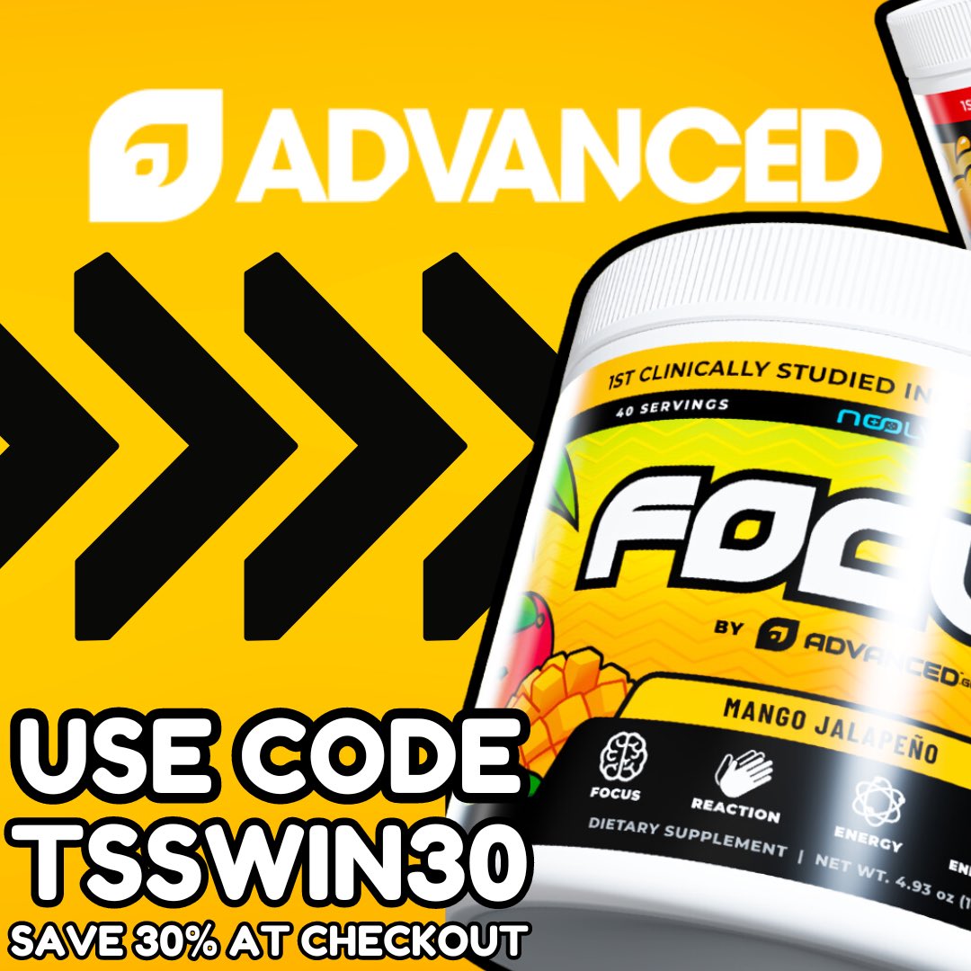 AWESOME NEWS EVERYONE! <a href="/TheShuffleSquad/">The Shuffle Squad</a> is now proudly partnered with <a href="/ADVANCEDgg/">ADVANCED®</a>! Looking to stay alert during a pokemon tournament, or hydrate to stay in the game? Here is the solution! 

Use code TSSWIN30 for 30% off!

Like and Rt and I’ll give you a lil kiss
on the 4head 🤓👆