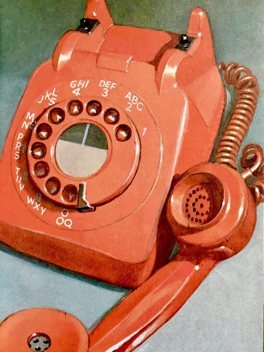 Beautiful everyday Ladybird things

Telephone (1970) 
Artist: Harry Wingfield