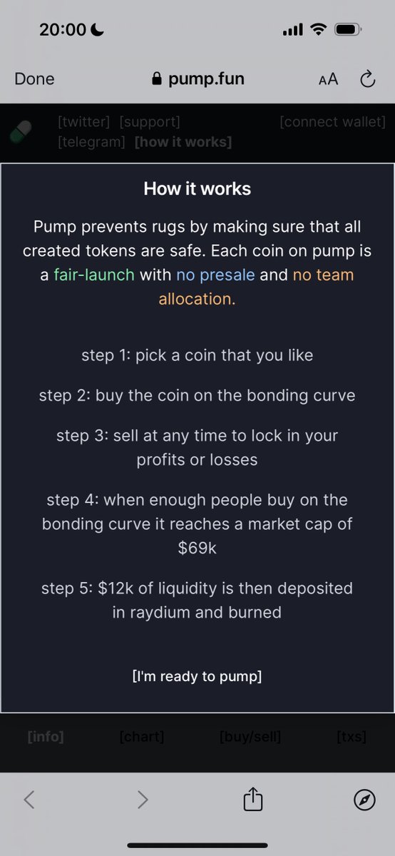 Benefits of launching on @pumpdotfun no rugs…

#cutepepe

pump.fun/6Ffg76qpU5D6RC…