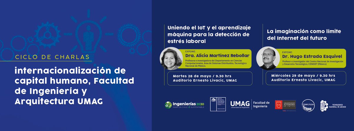 LabTeslaUmag's tweet photo. Ciclo de Charlas "Ingeniería 2030" UMAG https://t.co/49WS1RzLfN