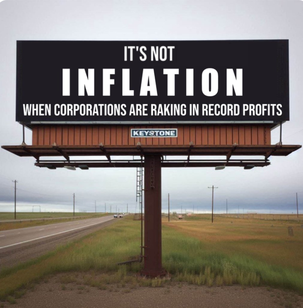 Remember all the GOP talk about #Inflation. Never forget they had no solutions, no legislation, and keep taking CORPORATE donations to do NOTHING.  #MAGAMorons #GreedFlation #ShrinkFlation #PriceGouging #RecordProfits #DoNothingGOP