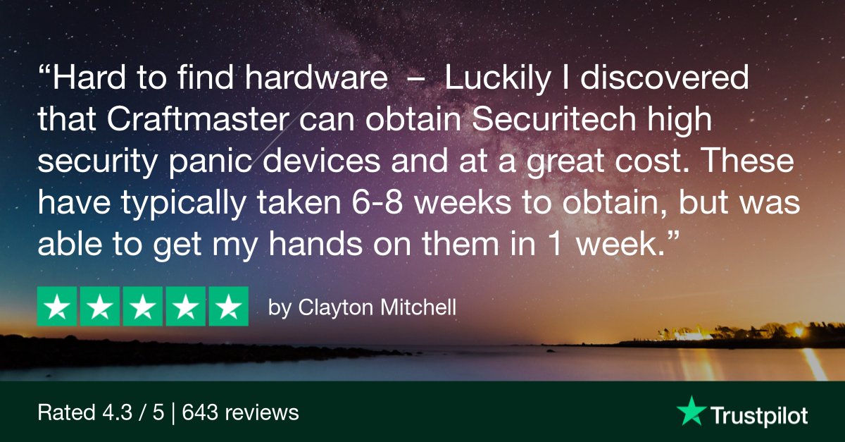 🛠️ Craftmaster Hardware delivers stellar #CustomerExperience! 🌟 Kudos to our dedicated team for their unwavering commitment to customer satisfaction. Your satisfaction is our priority! 👏 #CustomerFirst #CustomerLove #TopNotchService #CraftmasterCares #SolutionSecured 🛒✨