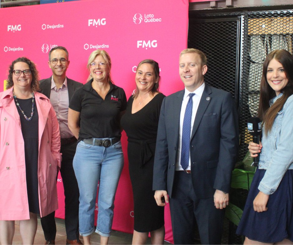 Great news! 📣 We are very pleased to receive a beautiful grant of $1.12 million from the Ministère du #Tourisme du Québec to support several innovative projects. Thank you to our partners for their precious support! #Fmg2024 🙏

👉bit.ly/Communiqu_vENG