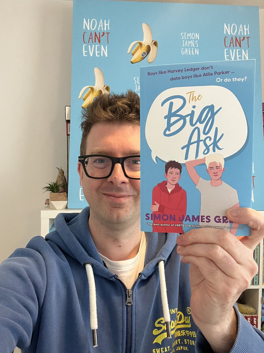 One week left to pre-order your signed copy of THE BIG ASK from @gaystheword - all the prom drama in my new YA novella! gaystheword.co.uk/product-page/t…