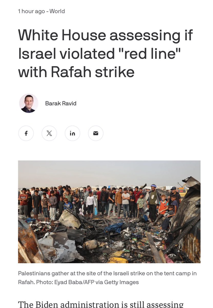 seeing as how the WH never defined what the “red line” entailed, and it was a deliberately vague weasel phrase to get Israel critics off their back without committing them to anything that would undermine Israel’s death machine, I’m gonna assume this did not cross said “red line”