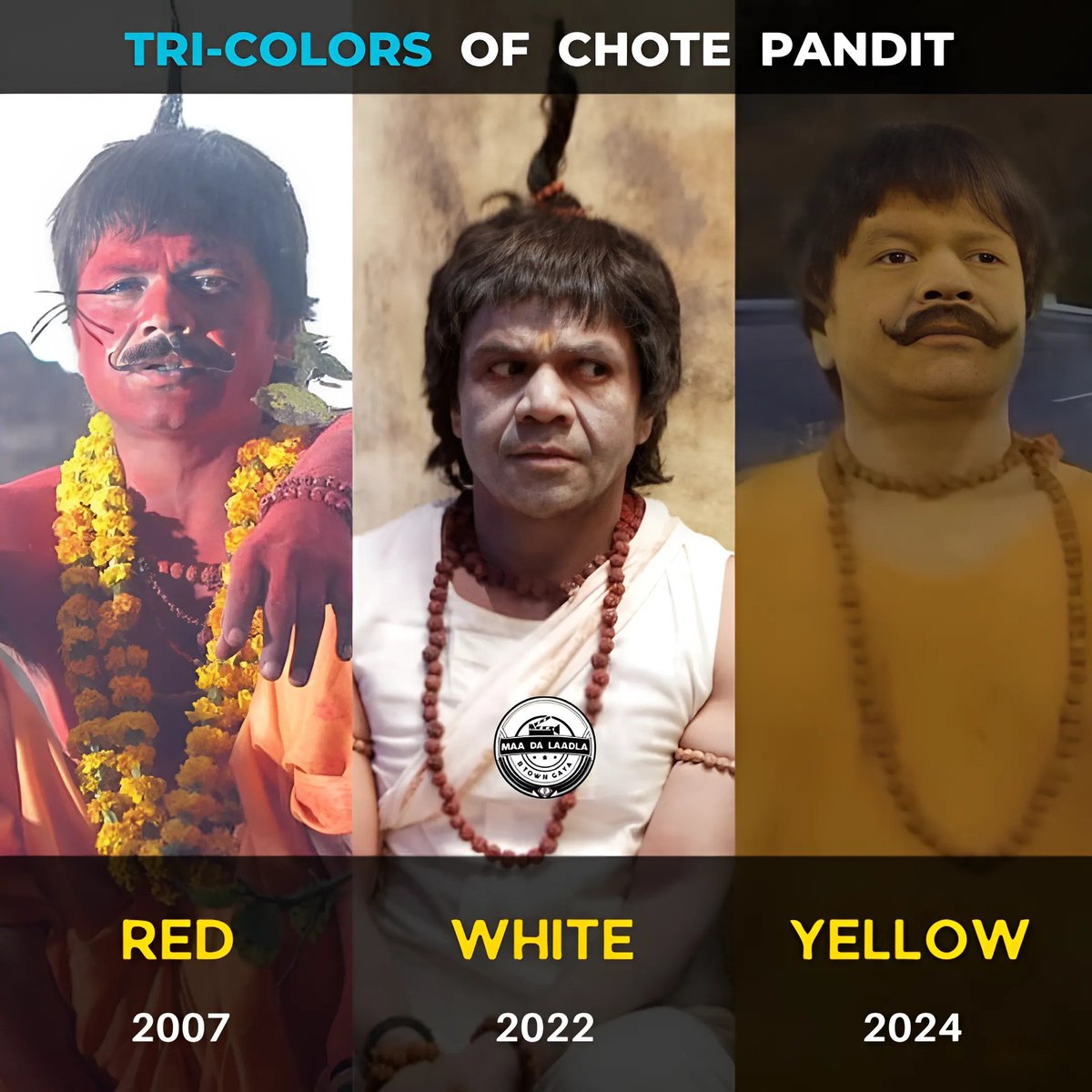 Tigdam of #ChotePandit from #BhoolBhulaiyaa Universe! 🔥🔥🔥 

#RajpalYadav #BhoolBhulaiyaa2 #BhoolBhulaiyaa3 @rajpalofficial