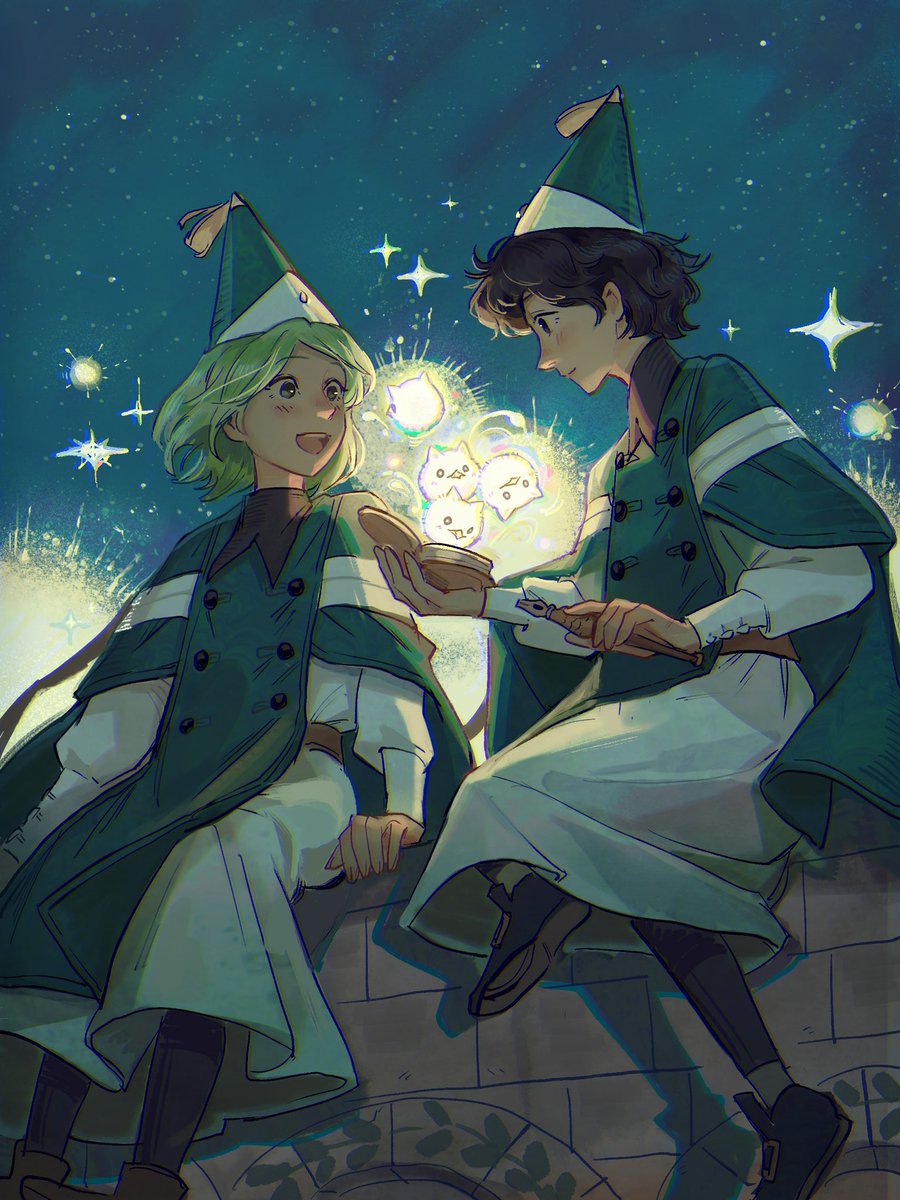🌟🌟🖋️ 

#Δ帽子 #witchhatatelier