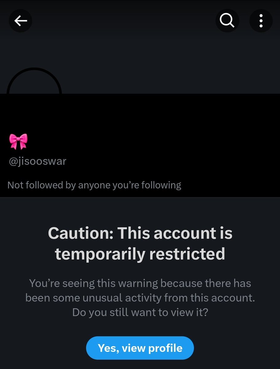 🚨 | MASS REPORT ▪︎ they're temporarily restricted report > all categories do not engage x.com/jisooswar reply with ' ✅️ ' when done