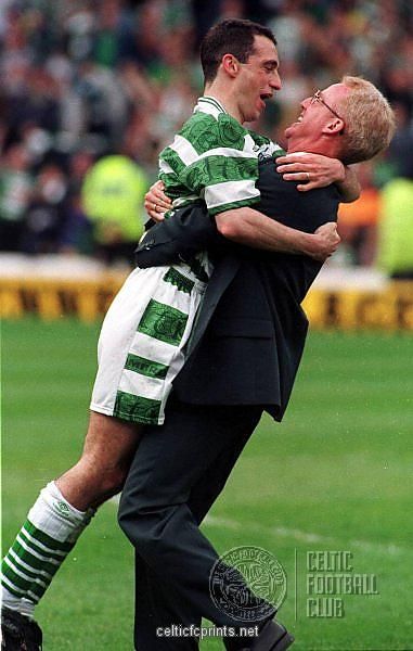 29 years ago today I took my favourite picture. Right at the same moment of the iconic Tommy Burns / Paul McStay hug.