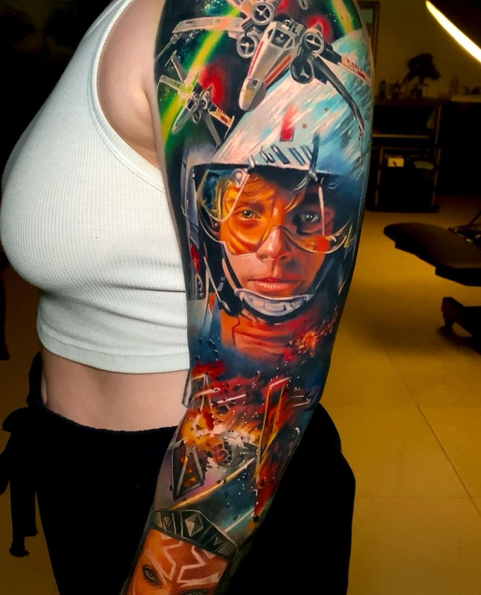 Star Wars tattoo by © Ato Legaspi.