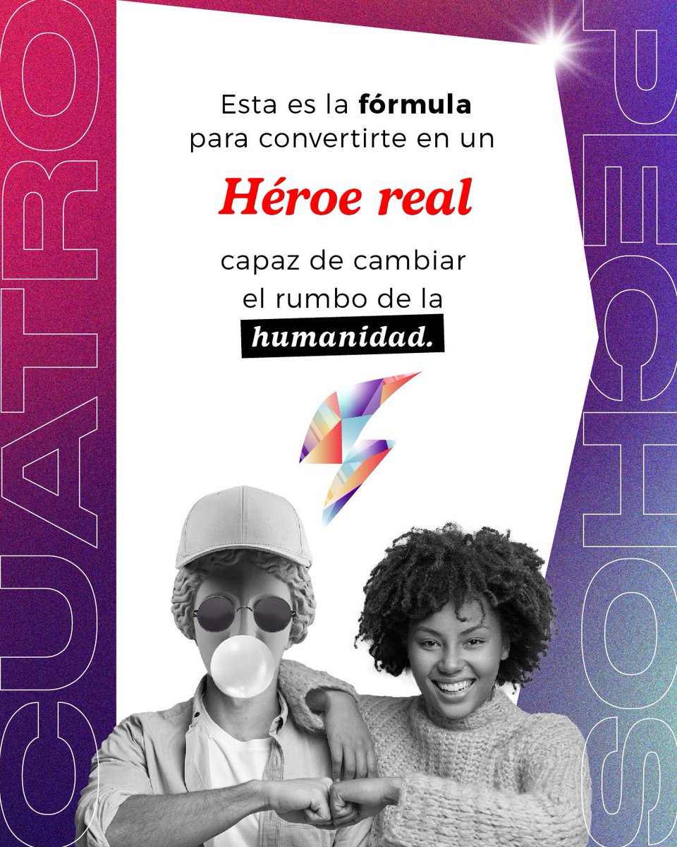 PechosDeHeroe's tweet photo. ¡Fortalece Los Cuatro Pechos y conviértete en el Héroe que necesita el mundo!⚡️
.
.
#PechosdeHéroe #H⚡ #Educación #Producción #Arte #Valores #activismo #activista #LosCuatroPechos https://t.co/kbUJjlDfbO