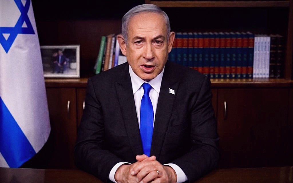 🇮🇱Netanyahu acabou de admitir que não quer que a guerra acabe “Não estou pronto para acabar com a guerra antes de atingir todos os seus objetivos, e não levantarei a bandeira da rendição, e nós continuaremos lutando até que a vitória seja alcançada…t.me/megatron_ron