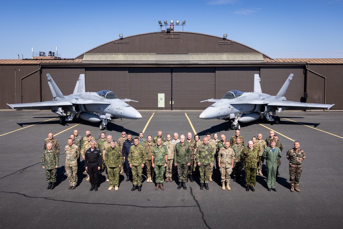 Today the #NATOMC was warmly welcomed at Lapland Air Wing Command 🇫🇮

During our visit to #Finland we will learn more about the Finnish “sisu”: their extraordinary determination in the face of extreme adversity.

We couldn’t be prouder to have them as our Ally.

#WeAreNATO