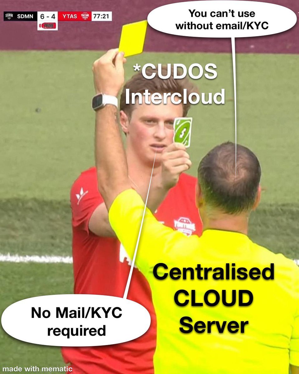 CUDOSCommunity's tweet image. CUDOS Intercloud is playing UNO reverse with traditional platforms 😅

#CUDOS #Web3 #CUDOSIntercloud #MEME #UNO