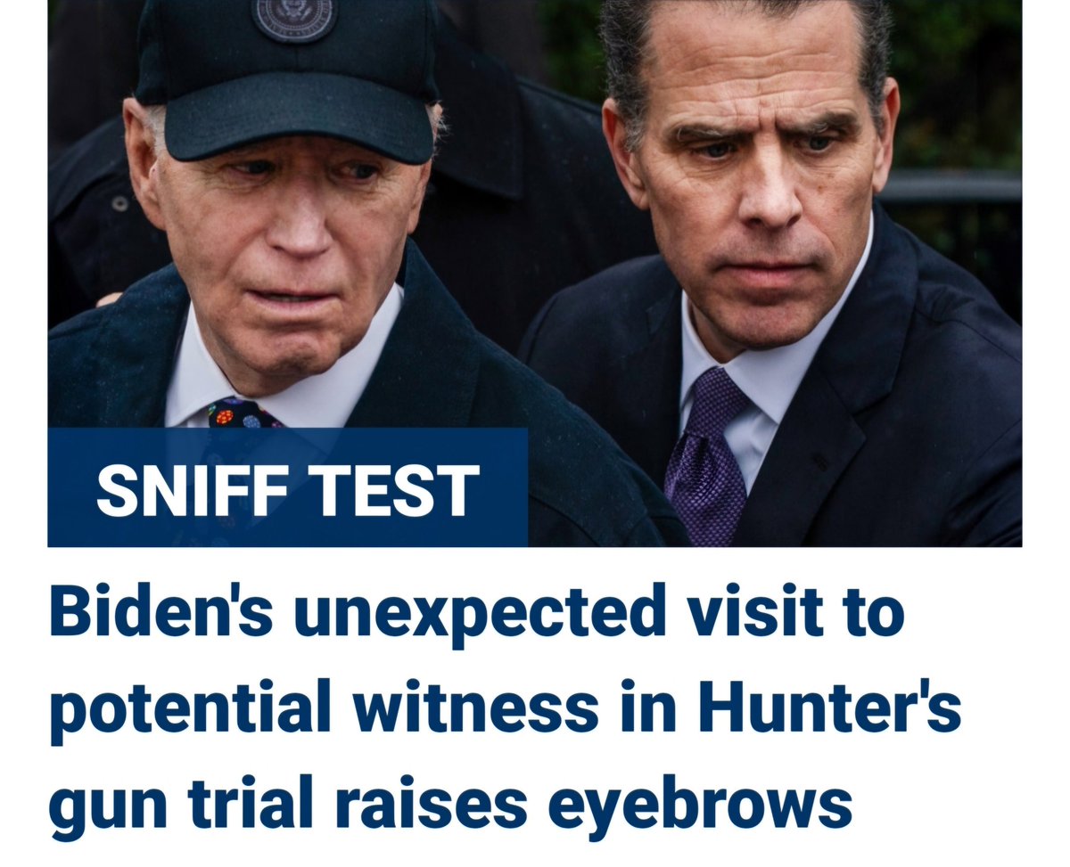 A witness for the Prosecutor's Office, in the criminal case against Hunter Biden, receives a visit from the defendant's father, who turns out to be the leader of the regime, Joe Biden. Intimidation against potential witnesses, prosecutions against the opposition candidate I