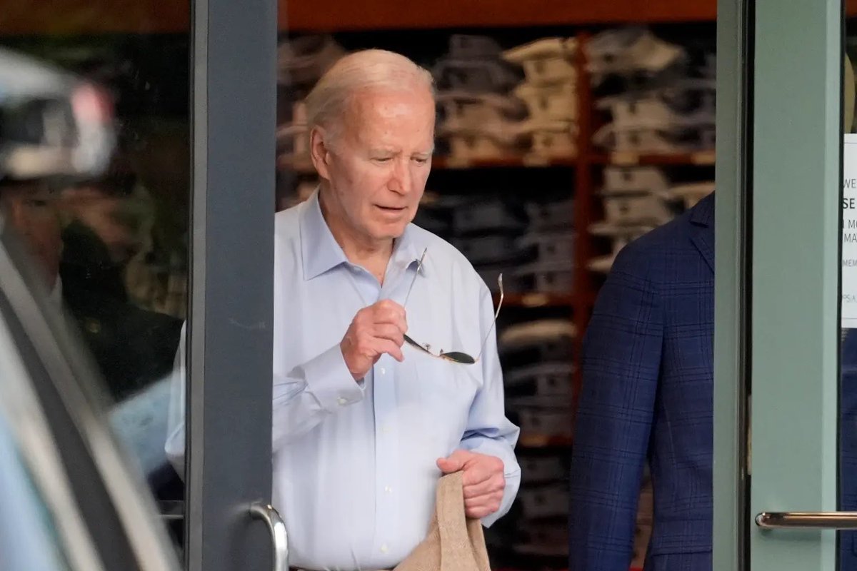 REPORT: Joe Biden visits Hunter’s ex, Hallie Biden, at her Delaware home days before she testifies in his son's first gun trial White House spokesman Andrew Bates said Biden didn’t discuss the trial with Hallie Biden during the visit “No,” he replied. “He visited her because of