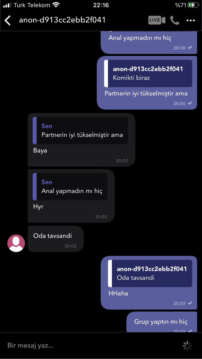İstanbul’da 24 yaşındaki hemşire takipçim kostümle sex seviyormuş 😁