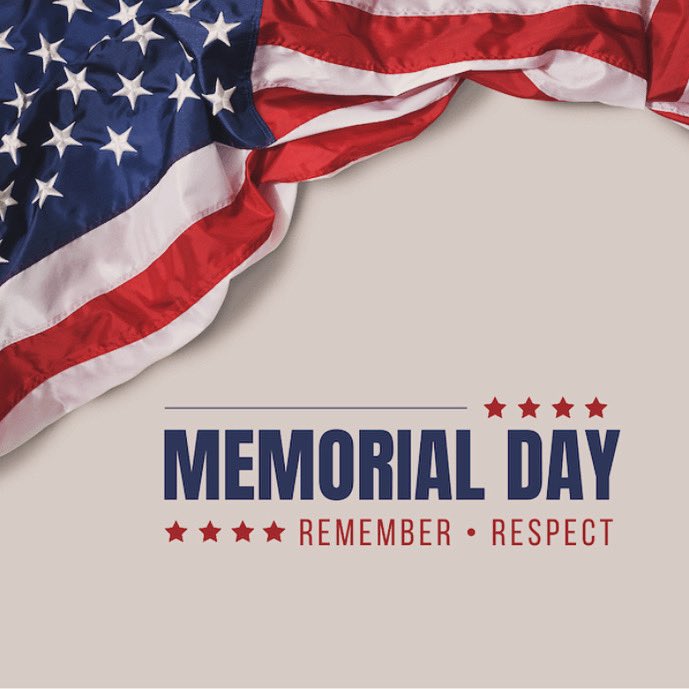 ClinchPowell's tweet photo. Honoring the brave heroes who made the ultimate sacrifice for our freedom. Remembering their courage and dedication this Memorial Day. https://t.co/KAEBWFyotZ