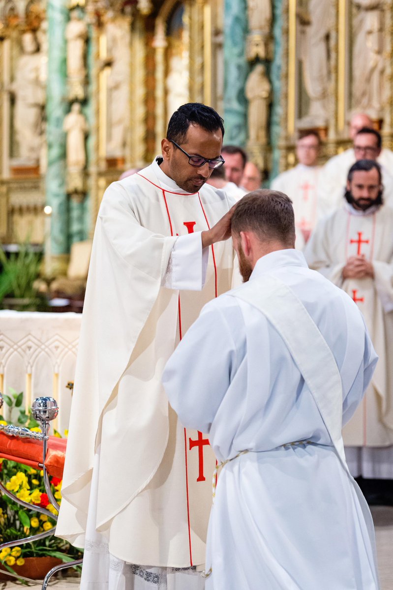 Happy ordination anniversary to Fr. Lawrence Hyginus, CC! Fr. Lawrence was ordained on May 26, 2012.