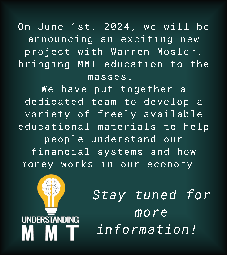 UnderstandMMT's tweet photo. We have been working on this since November, and it's finally almost time!
We've been working on this with @wbmosler @ShaneMCoughlin
@JohnnyAkzam and many others!
Stay tuned!!
https://t.co/aNAMkiiM1n
https://t.co/XG8Xv6aYIy https://t.co/z65YqXKq6X