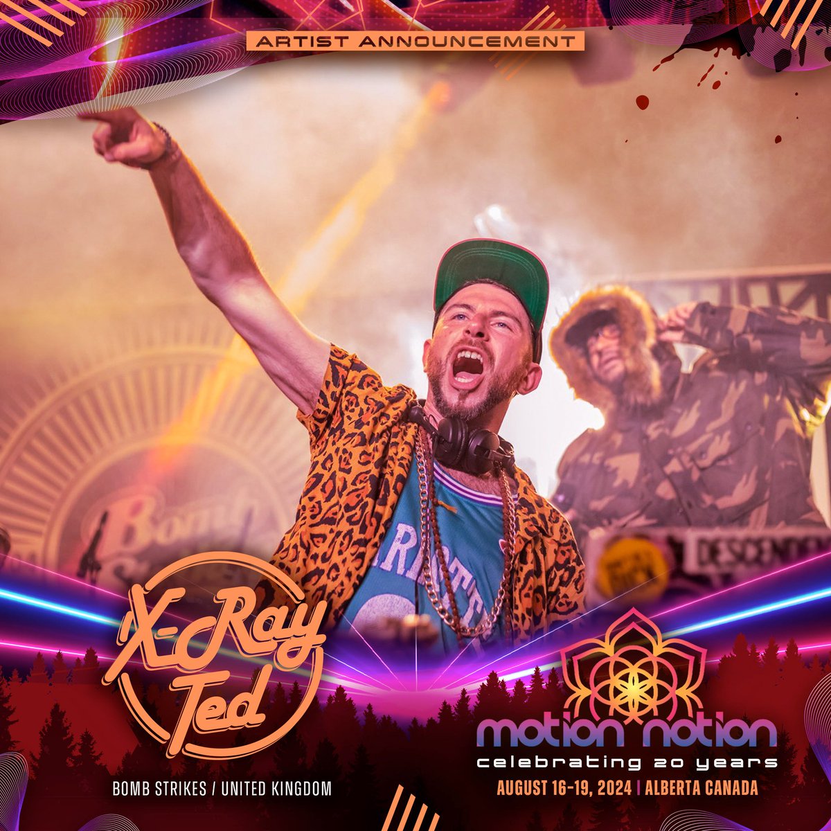 MotionNotion's tweet image. We're bringing X-Ray Ted over from across the pond to join us at Motion Notion 2024 😎🙌

showpass.com/motion-notion-…