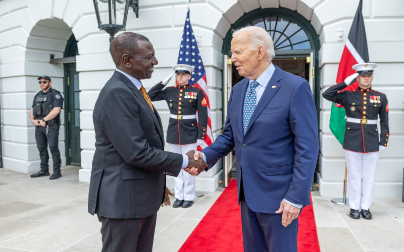 President Biden: Despite the distance,  we are United with democratic values. #MondayReport 

Kenya US Relations