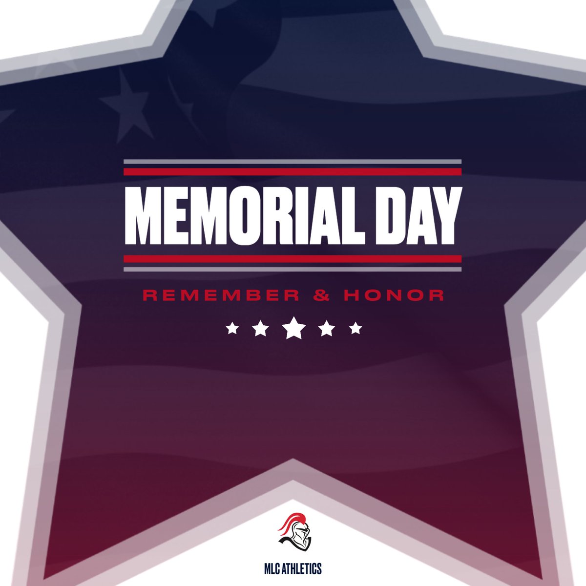 Happy Memorial Day from MLC athletics! Thank you to the brave men and women who have made the ultimate sacrifice for our freedom.

God bless!

#starsandstripesforever