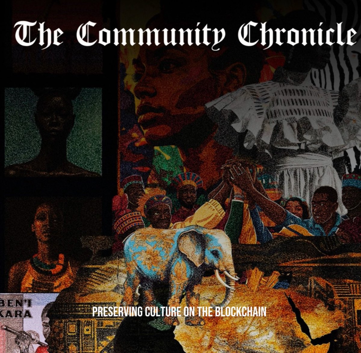 🚨IT’S MAX MINT MONDAY🚨

Celebrating Africa Day, we released our first ever digital zine titled “The Community Chronicle” 

#AfricaUnite