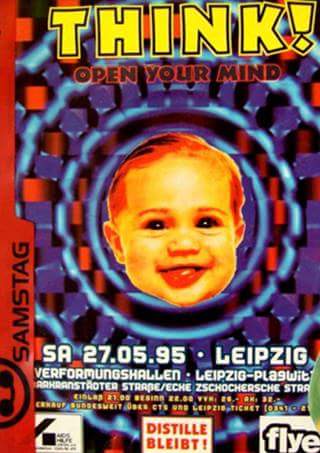 🕰️ #eLEectronicmusic history

today, 29 yrs ago, 27.05.1995 <a href="/THINKfestival/">THINK Festival Leipzig</a> No. #01

unfortunately there will be no THINK Festival in 2024