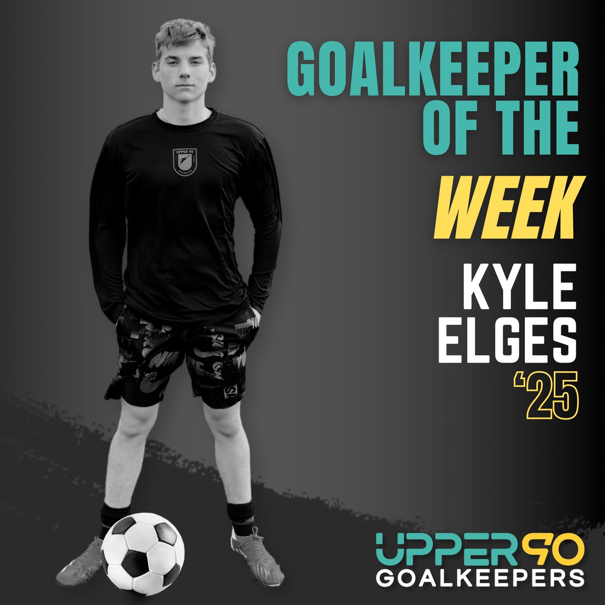 Upper90GKs's tweet photo. Goalkeeper of the Week!! 🧤
Kyle Elges - 2025 🙎‍♂️
Player Profile 🔗

https://t.co/JcHWRpwSfy https://t.co/vjMC1s9i5T